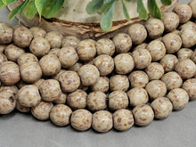 Load image into Gallery viewer, Stone - Large Hole Aged Picasso Czech Druks - 8mm - 6&quot; Strand/20pcs
