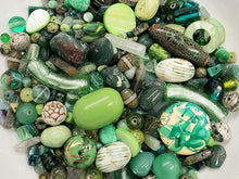 Load image into Gallery viewer, Teal &amp; Greens - Bead Soup Mix - 100gr
