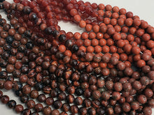 Charger l&#39;image dans la galerie, Red Mix - Natural Gemstone Beads - 8mm - 16&quot; Full Strand
