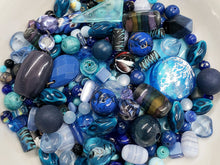 Load image into Gallery viewer, Blues &amp; Aqua - Bead Soup Mix - 100gr
