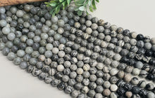 Load image into Gallery viewer, Grey Mix - Natural Gemstone Beads - 8mm - 16&quot; Full Strand
