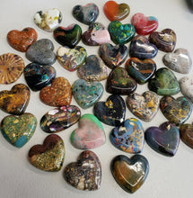 Charger l&#39;image dans la galerie, Enchanted Forest - Handcrafted Heart Cabochons
