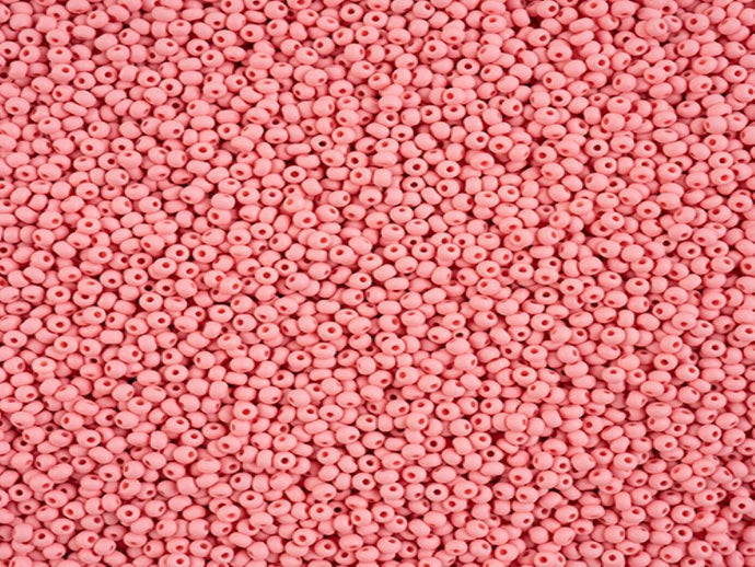 Pink Matte - 11/0 Czech Seed Beads - Permalux #170